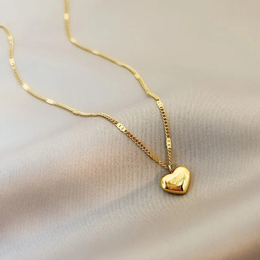 Cute Heart Necklace !